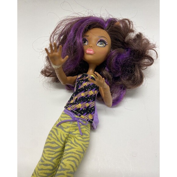Monster High Monster Family Clawdeen Wolf Doll Sleep Pajamas Outfit - Picture 6 of 8
